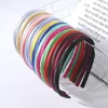 6pcs/lot New Candy-colored cloth headband material for girl Women Hair Accessory Headdress ► Photo 1/6