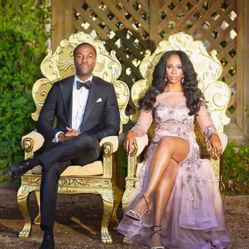 

Men Black Suits for Wedding Wide Peaked Lapel Terno Masculino Slim Fit Costume Homme Man Blazer 2Piece Prom Party Man Attires