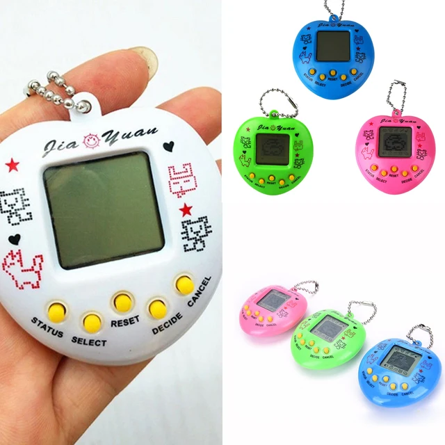 New For 2021! Random Color Cyber Pet Toys Electronic Pet Set Cute Virtual Pet Gift 90S Toys 49 Nostalgic Pets In One 1