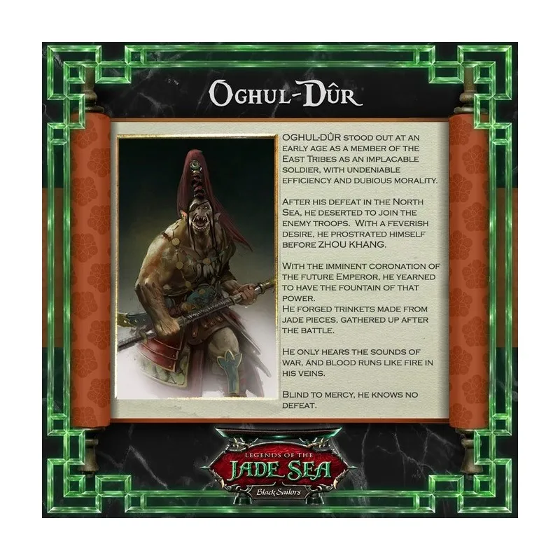 [Loong Way Miniatures] Большие Детские Creatives Oghul Dur дезертир 75 мм миниатюрные из полимерной