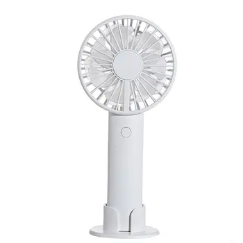 

W10 double leaf small fan ABS PP Ordinary round Piano keys Light tone operation Night light Third gear air supply