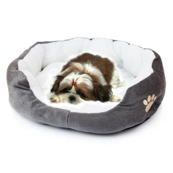 

Warm Fleece Puppy Pet Dog Sleeping Bed Sofa Waterproof Soft Inflatable Cushion For Small Cats Rabbits Cotton Pillow Mat