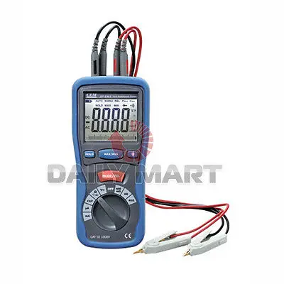 

DHL/EMS CEM DT-5302 Digital High-Accuracy Kelvin 4-Wires Small Resistance Milliohm Meter