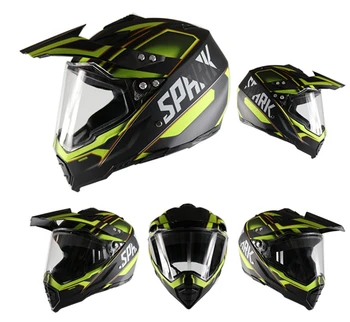 

Motorcycle full face helmet ABS Racing downhill off-road helmet universal four season Bicycle helmets skiing helmets 4 colors