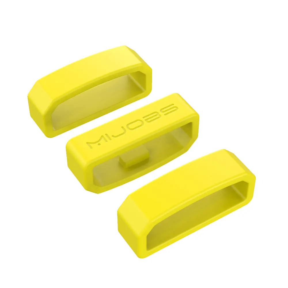 Set of 3 Rubber Retaining Rings for Fitness Tracker Wristbands