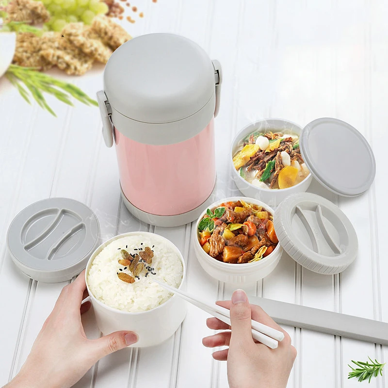 

Lunch Box Food Health Lancheira Escolar Infantil Termica Stainless Steel Bento Recipientes Para Alimentos Mutfak Aksesuarlari