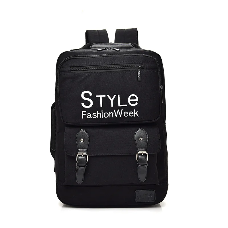 

Fashion Thick Wear-resistant Practical Casual Backpack Economic Environmental Canvas Bag High-capacity Trend All Match Backpack