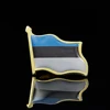 Estonia Estonian Country Metal Flag Lapel Pin Badge Hat Lapel Pin Tie/Clothes Push Flag w/ Butterfly Clip ► Photo 2/6