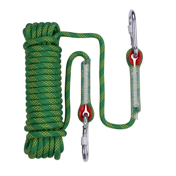 

14mm Outdoor Climbing Rope 10m 15m Rock Climb Emergency Rescue Safety Rope Hiking Camping Equipment Outdoor Accessories