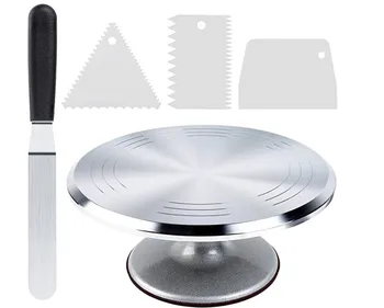 

fan xi Aluminium Alloy Bakery Suit 5 Pieces Bakery Cake Tool Set
