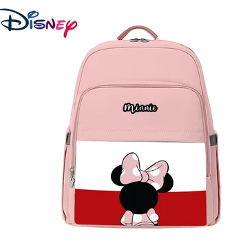 

Disney Water-proof Pu leather mommy diaper Bag large volume Mother Nappy backpack Baby Care with USB heater DPB22