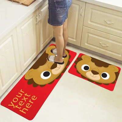 Длинный кухонный коврик, коврик для ванной, домашний коврик для входа, абсорбирующий коврик для спальни, гостиной, современный кухонный коврик - Цвет: AS PICTURE