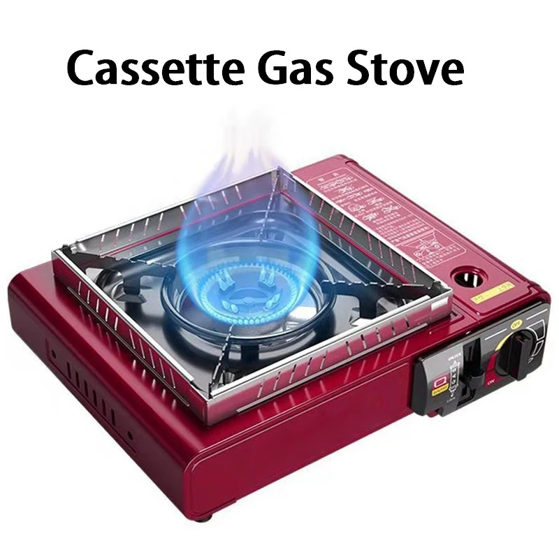 

Outdoor Portable Cassette Gas Stove Burner Aluminum Alloy Samll Furnace Hiking Travel Camping Cooker Picnic Tool BBQ Accessories