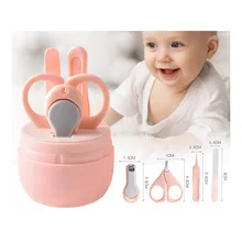 4 шт./компл. детям ножницы для стрижки ногтей кусачки для ногтей детские Маникюр), для малыша, зажимы для носа щипчики для ногтей файл Уход за ногами