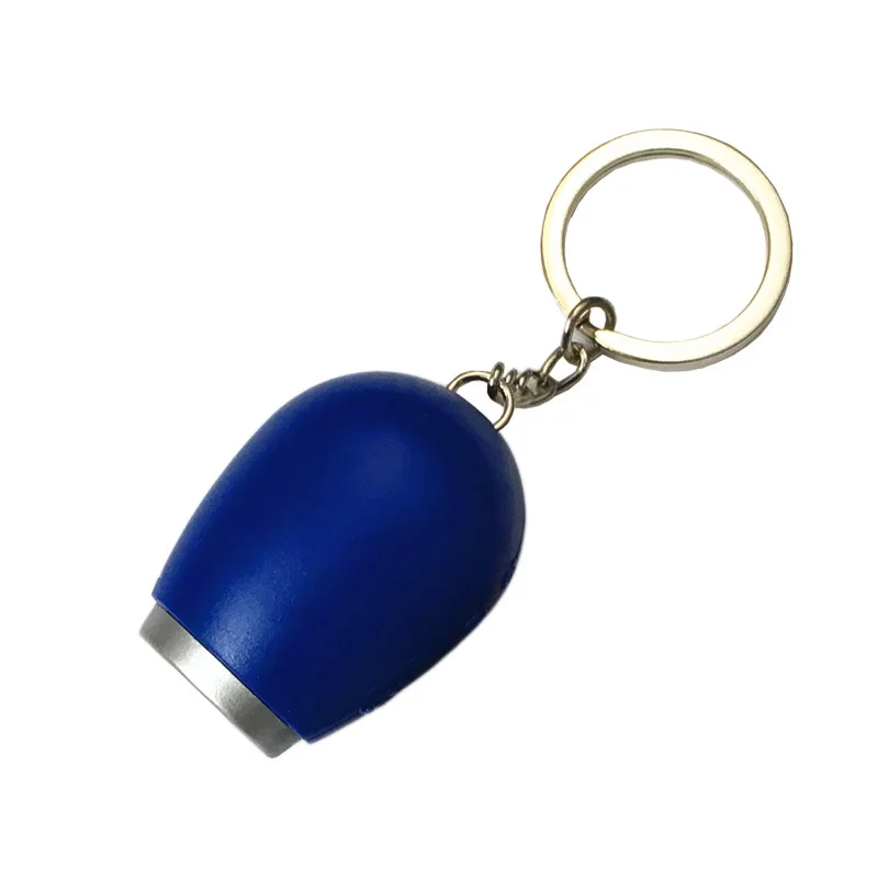 Keychain blue Мини цифровые проекционные часы портативный светодиодный настенный потолочный проекционный светильник волшебный ночной Светильник электронные часы брелок Декор - Цвет: Keychain blue