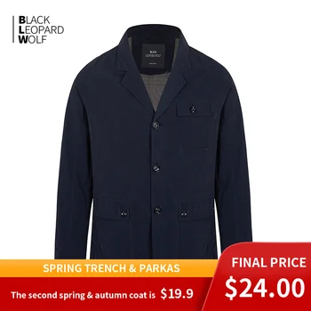 

Blackleopardwolf man's clothing 2020 Spring and summer new jacket for man luxury blazer men Casual thin coat mens jackets 12083