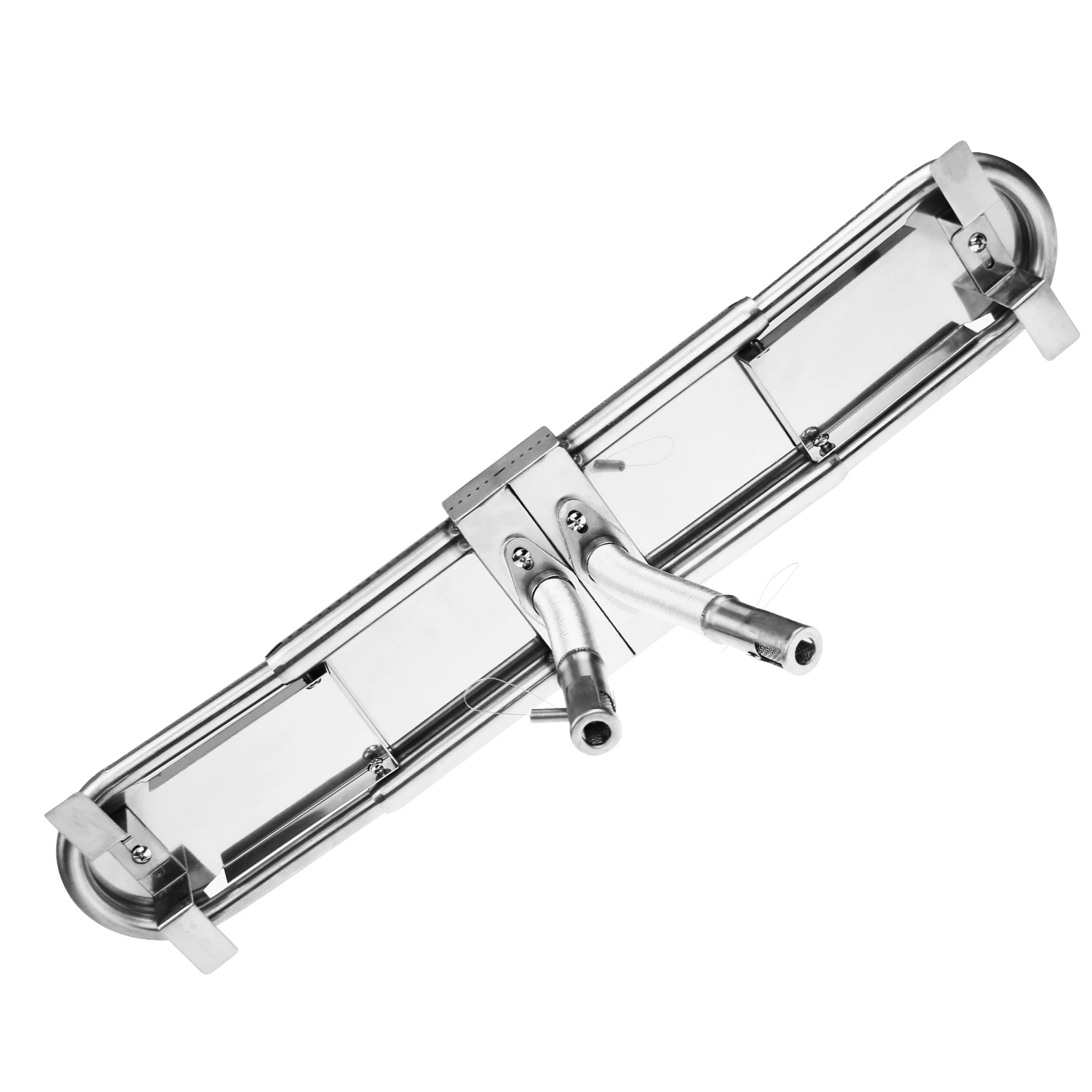  Hisencn 004 1pcs Adjustable Universal Replacement BBQ Gas Grill Oblong Tube Burner Parts Adjust 15-