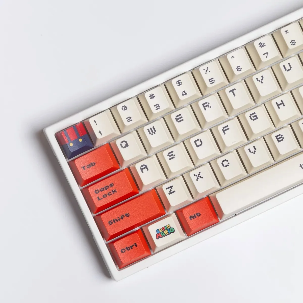 122 клавиш PBT Keycap Cherry Profile DYE-SUB персонализированные мини-клавиши для Марио