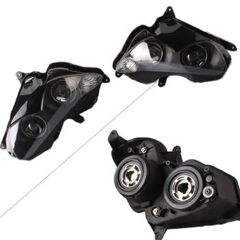 

1 Set 12V Motorcycle Front Headlight Head Lamp Assembly For Kawasaki Ninja ZX14R 2012 2013 2014 Motor Accessories Clear