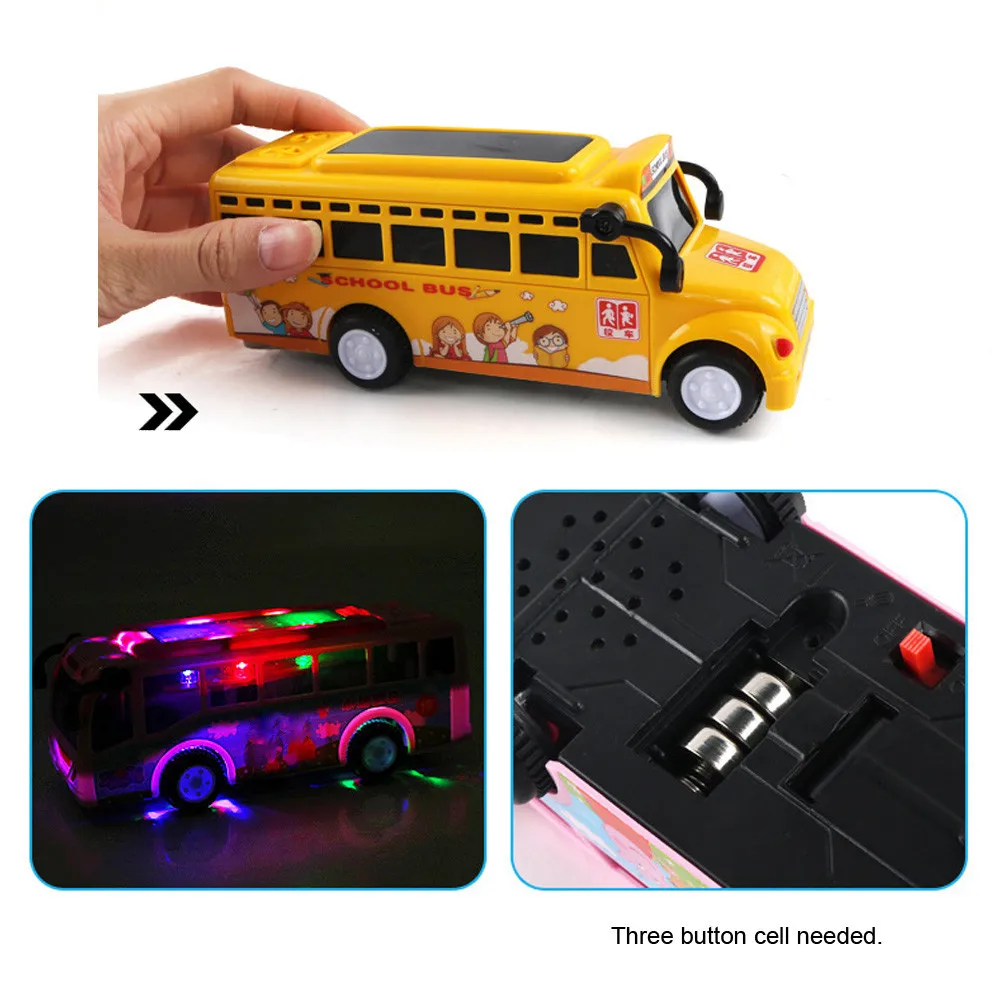school bus learning toy