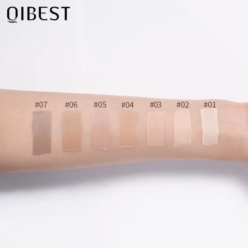 QIBEST Жидкая основа для макияжа отбеливающий увлажняющий консилер Основа