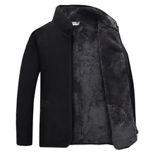 Флисовый мужской спортивный Кардиган большого размера, теплый дождевик с капюшоном, куртка, внутренняя одежда, флисовая куртка