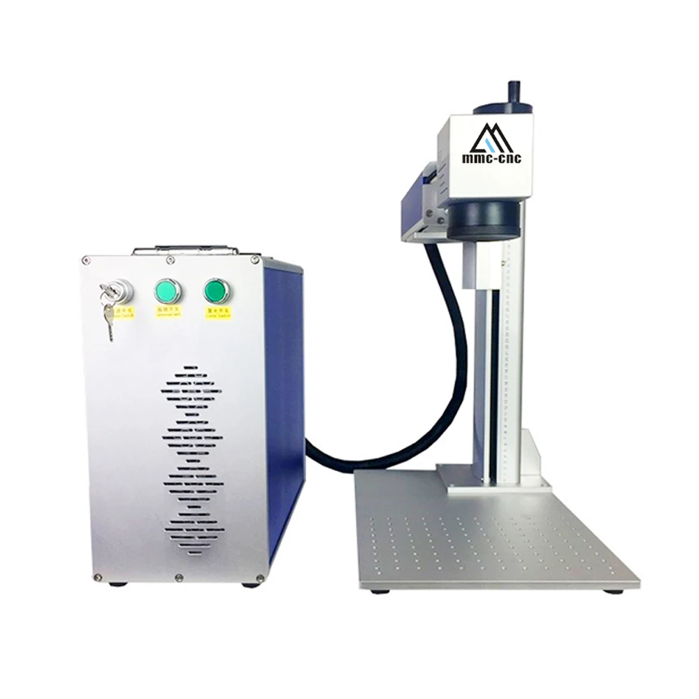 

China MMC Jewelry/Plastic Bottle/Stainless Steel/Brass/Aluminum Fiber Laser Marking Machine Price with Ce Certification