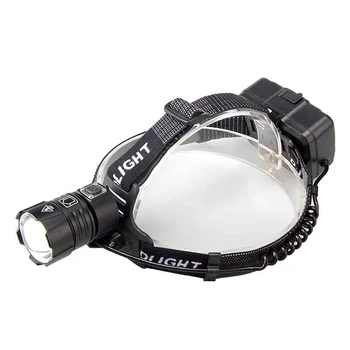 

Xhp70.2 Headlamp Usb Charging Input And Output Zoom Headlamp Electricity Display Large Lens Headlamp(Battery Free)