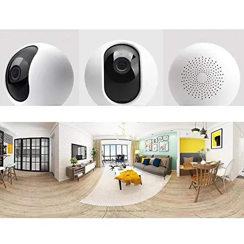 Xiaomi Câmera Dome Mijia 360 ° Ptz Casa Inteligente ip - Image 6