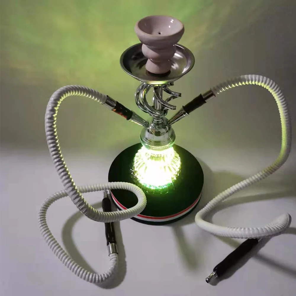 Portable Shisha RGB 16 Colors LED Light Base Chicha Narguile Hookah