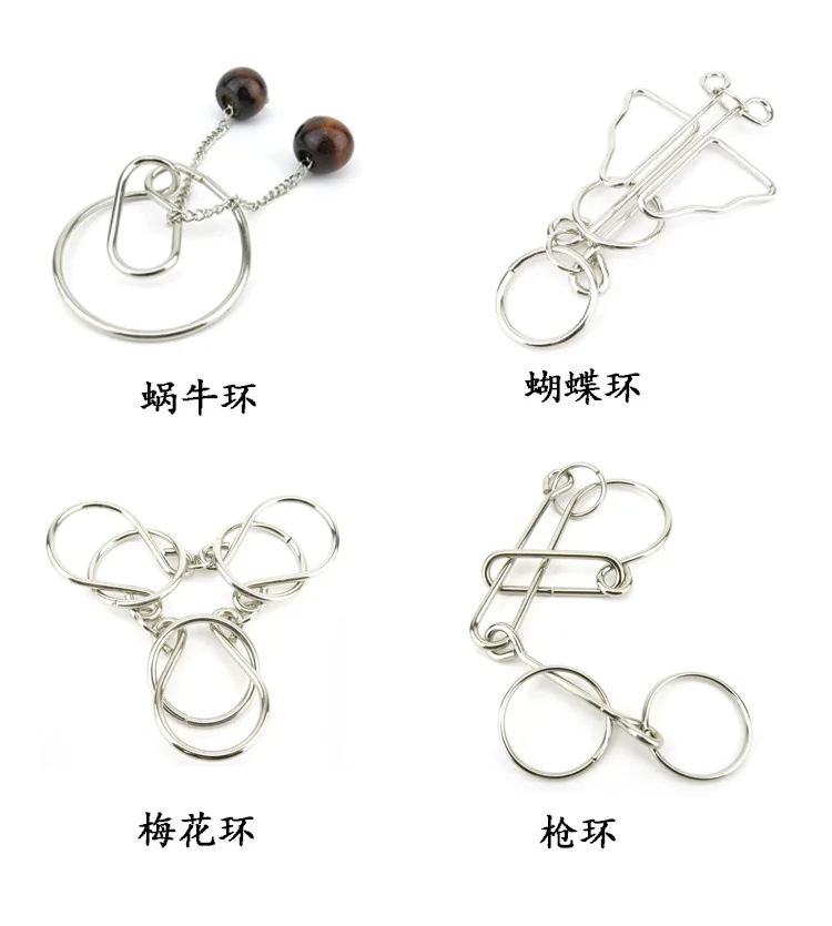 

New Style Nine Thirty Pieces Educational Looping-off Unclasp Intelligence Knot Creative Gift Box Nine 30 Pieces