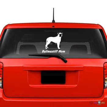 

Bullmastiff Mom Windshield Sticker Vinyl Auto Window window decals