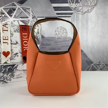 

Leather shoulder bag female purple armpit bag 2020 new ins net red retro baguette bag shoulder bag womens handbags and purses