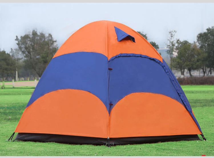 Mongolian Yurt Tent Fishing Mosquito Net Picnic Family Outdoor Camp Summer Beach Camping Tent 5 Person Waterproof (13)