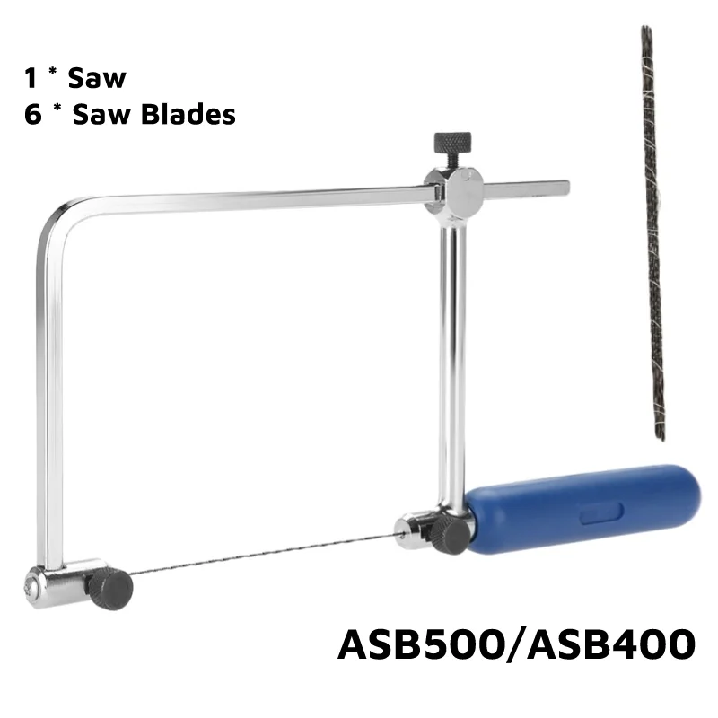 Adjustable Mini Hand Frame Sawbow Ushape Coping Jig Saw Saw Spiral