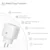 WiFi Smart Plug EU US UK Adaptor Voice Control Power Energy Monitor Розетка Таймер Розетка для Alexa Google Home Tuya Smartlife App