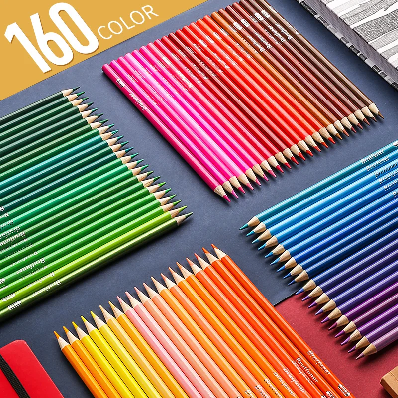 YOO 150 цветов s водорастворимый цвет Prisma Color Lapis de cor 120/160 масляные цветные карандаши
