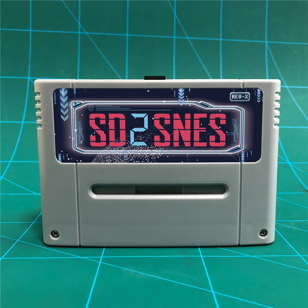 Картридж для 16-битной игровой консоли SD2SNES REV X Version Pro 1200 в 1 | Электроника