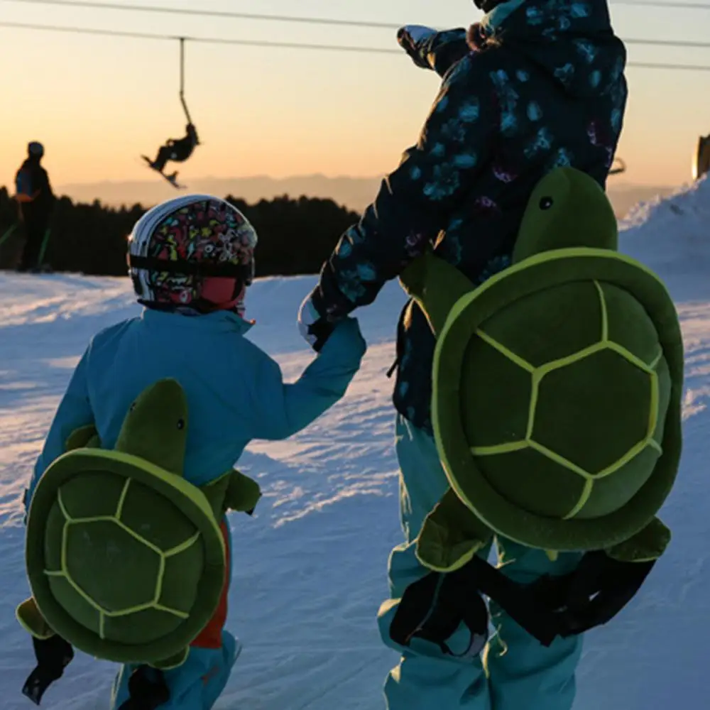 Cute Turtle Ski Hip Protector Shockproof Hip Protection Cushion Kids Adult Roller Skating Ski Protection Cushion Pad
