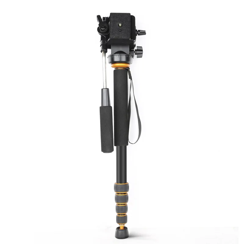 

QINGZHUANGSHIDAI Q188 Portable Aluminium Alloy Monopod Single-lens Reflex Camera Three Dimensional Cloud Platform Photography Ca