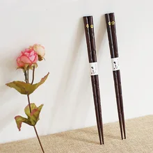 Горячие многоразовые китайские классические деревянные Традиционные палочки для еды винтажные ручной работы из натурального бамбука палочки для суши кухонные инструменты 2 пары