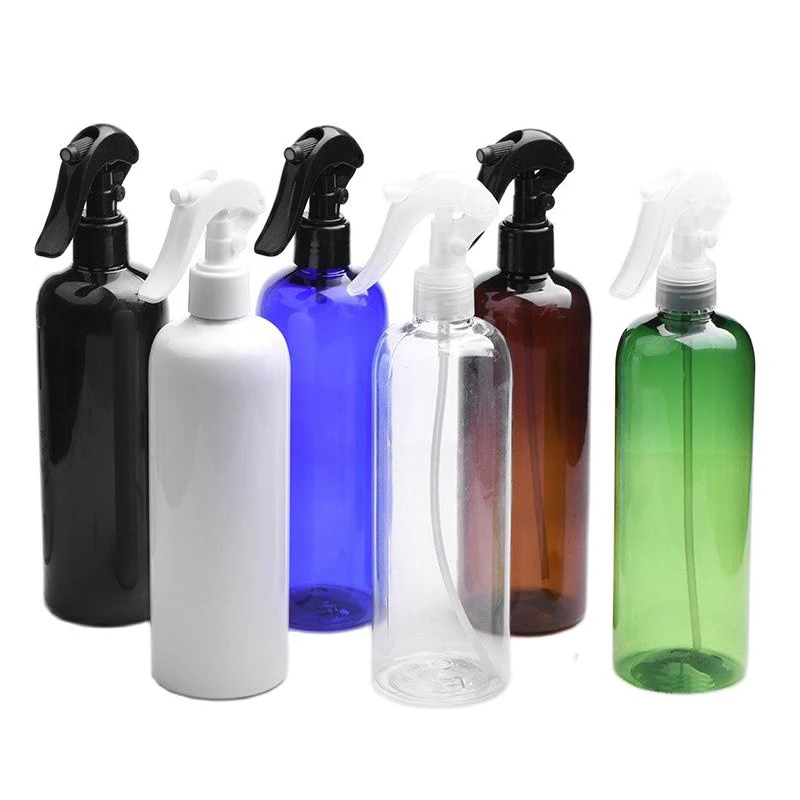

10pcs 500ml White Black Plastic Trigger Spray Pump Bottle 500cc Large Volume Liquid Perfume Spray Bottle