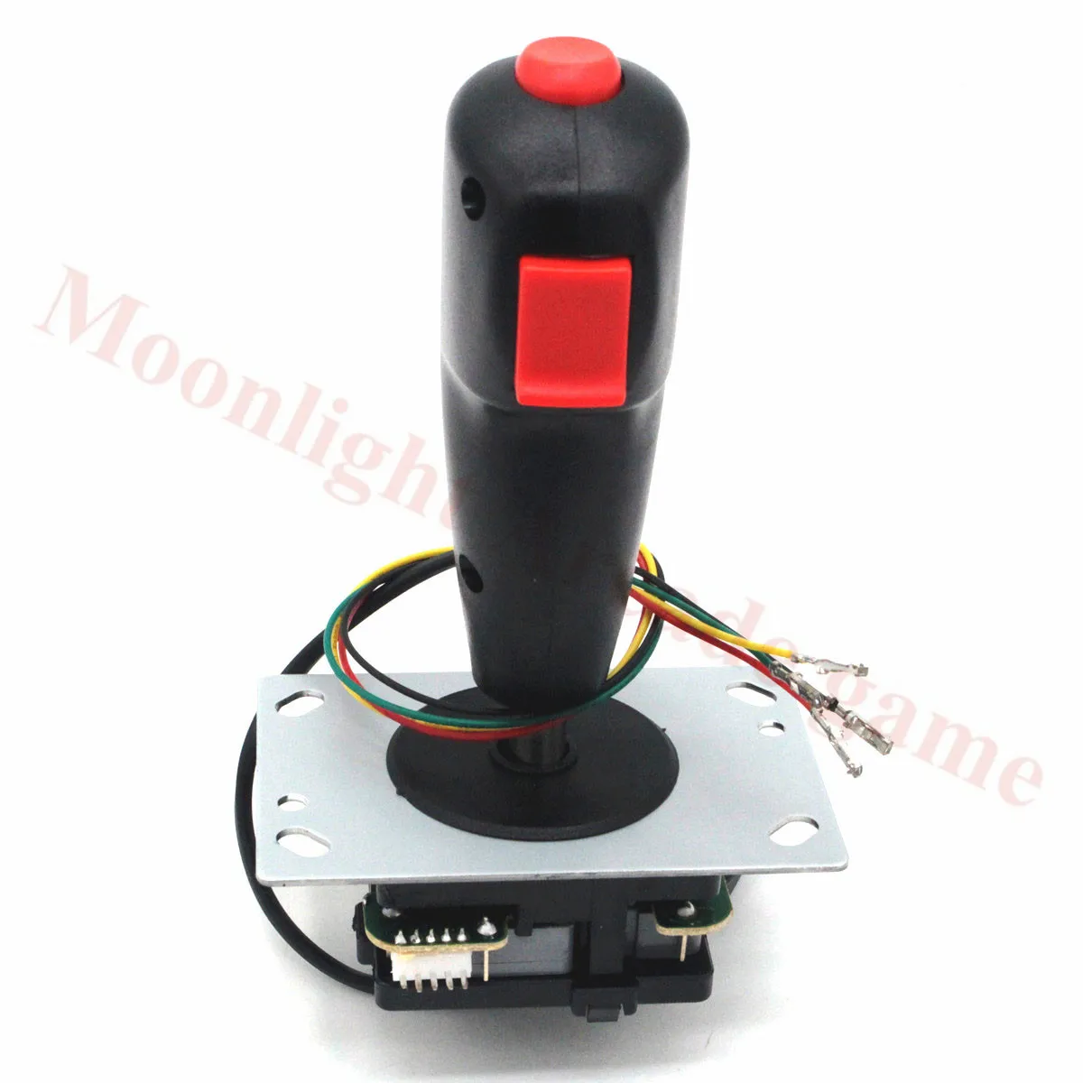 Flight Stick с вибрации триггер джойстик и красная верхняя кнопка огня 5 Pin 8 способ