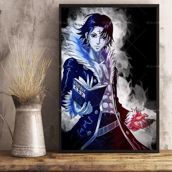 

Modern Home Decor Hunter X Hunter Kulolo Lushilufelu Anime Posters Wall Art Print Classic Canvas Painting Bedroom Living Room