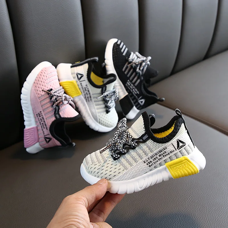 Children Shoes Summer Spring Fashion Breathable Boys Girls Sport Running Baby Casual Soft Bottom Non-Slip Kids Sneaker | Детская одежда