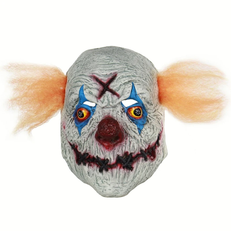 Маска для Хэллоуина унисекс взрослый ужас Хэллоуин Косплей Костюм латексные маски Пасхальный карнавал маскарад смешной реквизит для