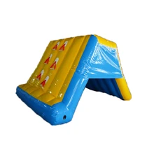 Water Floating Slide Inflated Sports Game Inflatable Water Slide For Kids And Adults Outdoor Play In Water Park
