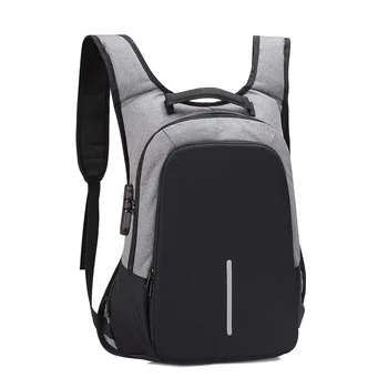 

2019 New Creative Shoulder School Bags Men Bag Women Unisex Computer Laptop USB Bag New Password Lock Anti-theft Backpack