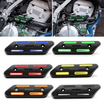 

Universal Off Road Motorcycle 25-51mm Exhaust Pipe Muffler Heat Shield Protector Cover Tube Anti-Scalding Hot Guard