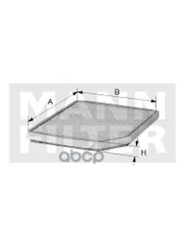 Фильтр Салона Frecious Plus Mann-Filter Fp2855 MANN-FILTER арт. FP2855